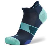 Balega Ultraglide Chaussettes de Course Performance No Show pour Hommes et Femmes - Confort Ergonomique, Évacuation de l'Humidité, Respirantes, Couture Invisible, Bleu, Taille M (EU 40-42.5)
