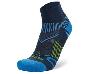Balega Unisex Enduro V-Tech Quarter Chaussettes de Course/Running Sock, Bleu Légion, Taille Small (EU 36-39.5)