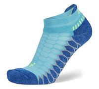 Balega Unisex Silver Antimicrobial No-show Compression Fit Chaussettes de Course/Running Sock, Cobalt, Medium, EU Taille 40-42.5