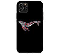 Baleine à Bosse Style amérindien Pacifique Northwest Coque pour iPhone 11 Pro Max