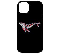 Baleine à Bosse Style amérindien Pacifique Northwest Coque pour iPhone 14 Plus