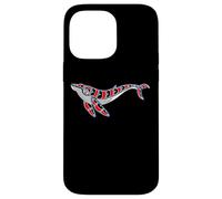 Baleine à Bosse Style amérindien Pacifique Northwest Coque pour iPhone 14 Pro Max