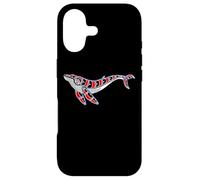 Baleine à Bosse Style amérindien Pacifique Northwest Coque pour iPhone 17