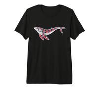 Baleine à Bosse Style amérindien Pacifique Northwest T-Shirt Haut de Gamme