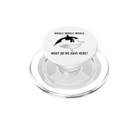 Baleine, Baleine, Baleine, qu'avons-Nous Ici ? Animal océanique Amusant PopSockets PopGrip pour MagSafe