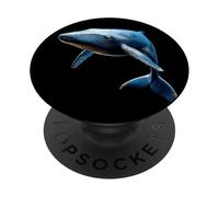 Baleine Bleue Baleines Chant des Baleines Plongeur Baleine PopSockets PopGrip Adhésif