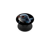 Baleine Bleue Baleines Chant des Baleines Plongeur Baleine PopSockets PopGrip Adhésif