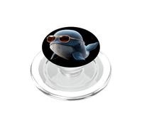 Baleine Bleue Baleines Chant des Baleines Plongeur Baleine PopSockets PopGrip pour MagSafe