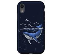 Baleine Bleue Conservation de l'océan Jour de la Terre Cadeaux pour Les Amoureux des Baleines Coque pour iPhone XR