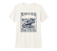 Baleine Esthétique Mer - Univers Océanique T-Shirt Haut de Gamme