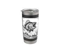 Baleine The Leviathan's Rise Gobelet isotherme en acier inoxydable double paroi