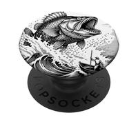 Baleine The Leviathan's Rise PopSockets PopGrip Adhésif