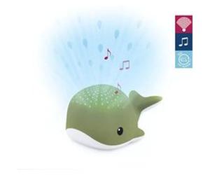 BALEINE ZAZU Projecteur lumineux et sonore vert Vert