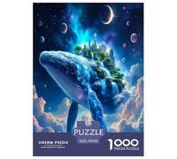 baleine1000 Pièces Puzzle pour Adultes Et Enfants Jeux Éducatifs Fantaisie CityDifficile pour La Décoration Intérieure Idée De Cadeau Géniale70x50cm/1000pcs