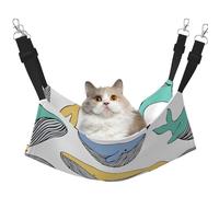 Baleines Animal Baleine,Hamac Suspendu pour Chat, lit Suspendu Doux Double Face pour Petits Chiens,L