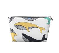 Baleines Baleine Animal, Trousse de Toilette Trousse de Maquillage Sac à cosmétiques Trousse de Toilette de Voyage Portable