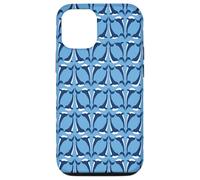 Baleines Blanches Bleues Yin Yang Sea Animal Ocean Marine Mammifère Coque pour iPhone 12/12 Pro