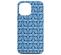 Baleines Blanches Bleues Yin Yang Sea Animal Ocean Marine Mammifère Coque pour iPhone 13 Pro Max