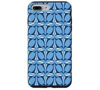 Baleines Blanches Bleues Yin Yang Sea Animal Ocean Marine Mammifère Coque pour iPhone 7 Plus/8 Plus