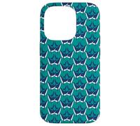 Baleines Blanches et Bleues - Animaux Marins - Océan Vert Coque pour iPhone 14 Pro