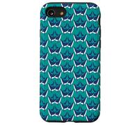 Baleines Blanches et Bleues - Animaux Marins - Océan Vert Coque pour iPhone SE (2020) / 7/8