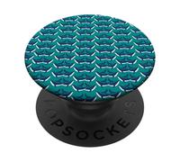 Baleines Blanches et Bleues - Animaux Marins - Océan Vert PopSockets PopGrip Adhésif