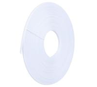 Baleines en polyester pour couture, 6 mm, faible densité pour corsets et corsets, baleines en plastique pour robe de mariée, casquettes, robes de mariée, lingerie, maillots de bain, chapeaux (blanc)