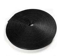 Baleines en polyester pour la couture, baleines en plastique, corsets, tiges, travaux manuels, accessoires de couture, robes, sacs, entre autres, rouleau de 46 mètres, (Noir 332, 6mm)