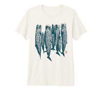 Baleines Endormies Océan Maori Modèle Mammifères Marins T-Shirt Haut de Gamme