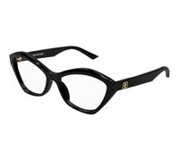 Balenciaga Femme Balenciaga BB0341O 001 Montures optiques Acétate Noir Transparent Cat Eye