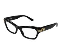 Balenciaga Femme Balenciaga BB0435O 001 Montures optiques Acétate Noir Transparent Cat Eye