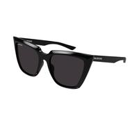 Balenciaga Femme BB0046S 001 Lunettes de soleil Acétate Noir Gris Cat Eye Normale