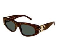 Balenciaga BB 0095S 002, Lunettes de soleil, Papillon, Femme, Havana