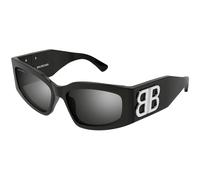 Balenciaga Femme BB0321S 009 Lunettes de soleil Acétate Gris Gris Cat Eye
