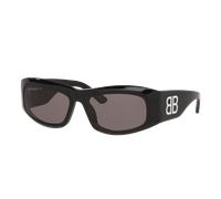 Balenciaga Femme Sunglass BB0395S - Couleur du Monture: Noir, Couleur de Lentille: Gris