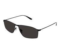 Balenciaga Homme BB0413S 001 Lunettes de soleil Métal Noir Gris Carré