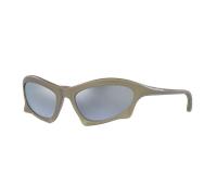 Balenciaga Homme Sunglass BB0229S - Couleur du Monture: Argent brillant, Couleur de Lentille: Argent