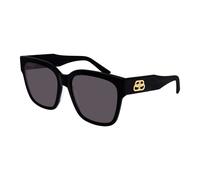 Balenciaga BB 0056S 001, Lunettes de soleil, Papillon, Femme, Noir