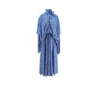 BALENCIAGA robe longue femme bleue - 38