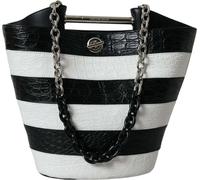 Balenciaga sac maxi noir de luxe en cuir de crocodile