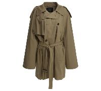 Balenciaga trench femme beige coupe oversize - S