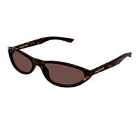 Balenciaga Unisex Sunglass BB0007S - Couleur du Monture: Écaille, Couleur de Lentille: Brun