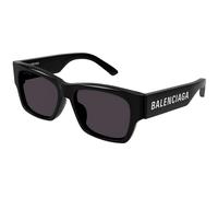 Balenciaga Unisex Balenciaga BB0262SA 001 Lunettes de soleil Acétate Noir Gris Carré