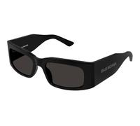Balenciaga Unisex Balenciaga BB0328S 001 Lunettes de soleil Acétate Noir Gris Carré