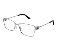 Balenciaga Unisex Balenciaga BB0375OA 002 Montures optiques Acétate Ruthénium Transparent Carré