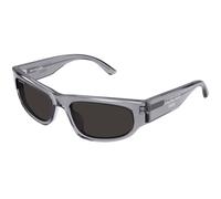 Balenciaga Unisex Balenciaga BB0388S 004 Lunettes de soleil Acétate Gris Gris Carré