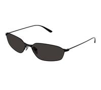 Balenciaga Unisex Balenciaga BB0412S 001 Lunettes de soleil Métal Noir Gris Géométrique