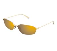 Balenciaga Unisex Balenciaga BB0412S 004 Lunettes de soleil Métal Or Géométrique
