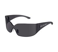 Balenciaga Unisex Balenciaga BB0421S 001 Lunettes de soleil Acétate Gris Gris Masque