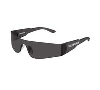 Balenciaga Unisex BB0041S 001 Lunettes de soleil Nylon Gris Gris Masque Normale